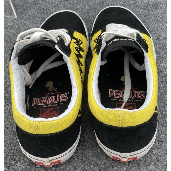 Vans x Peanuts Charlie Brown Old Skool Yellow Black Men 9.5 Women 11 Sneaker main image 6